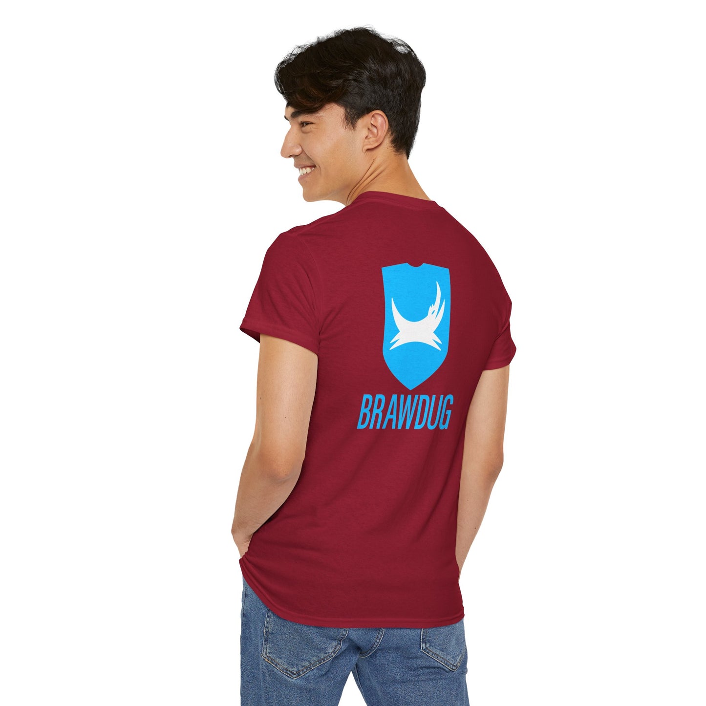 BRAWDUG Unisex Heavy Cotton Tee