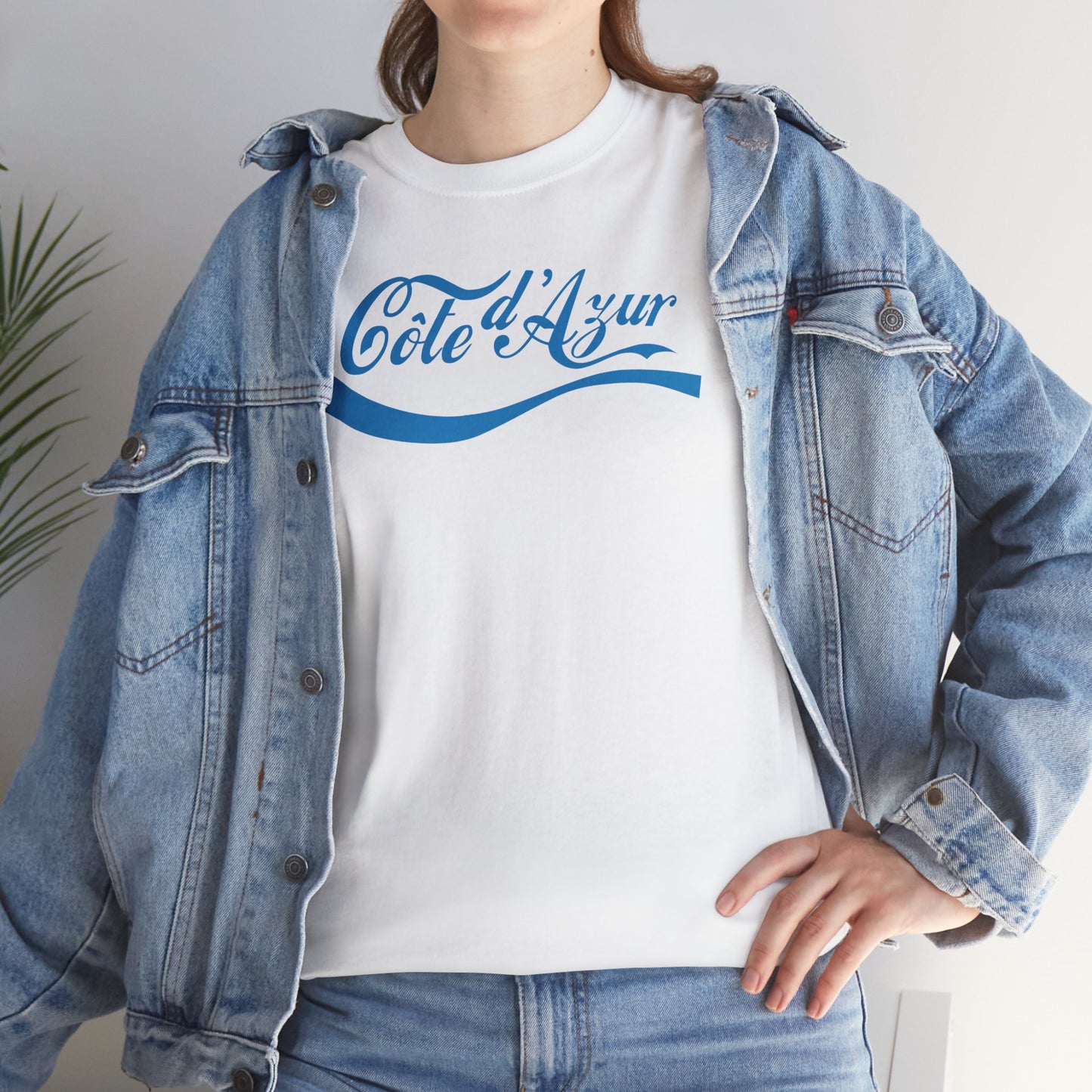 Côte d'Azur Unisex Heavy Cotton Tee