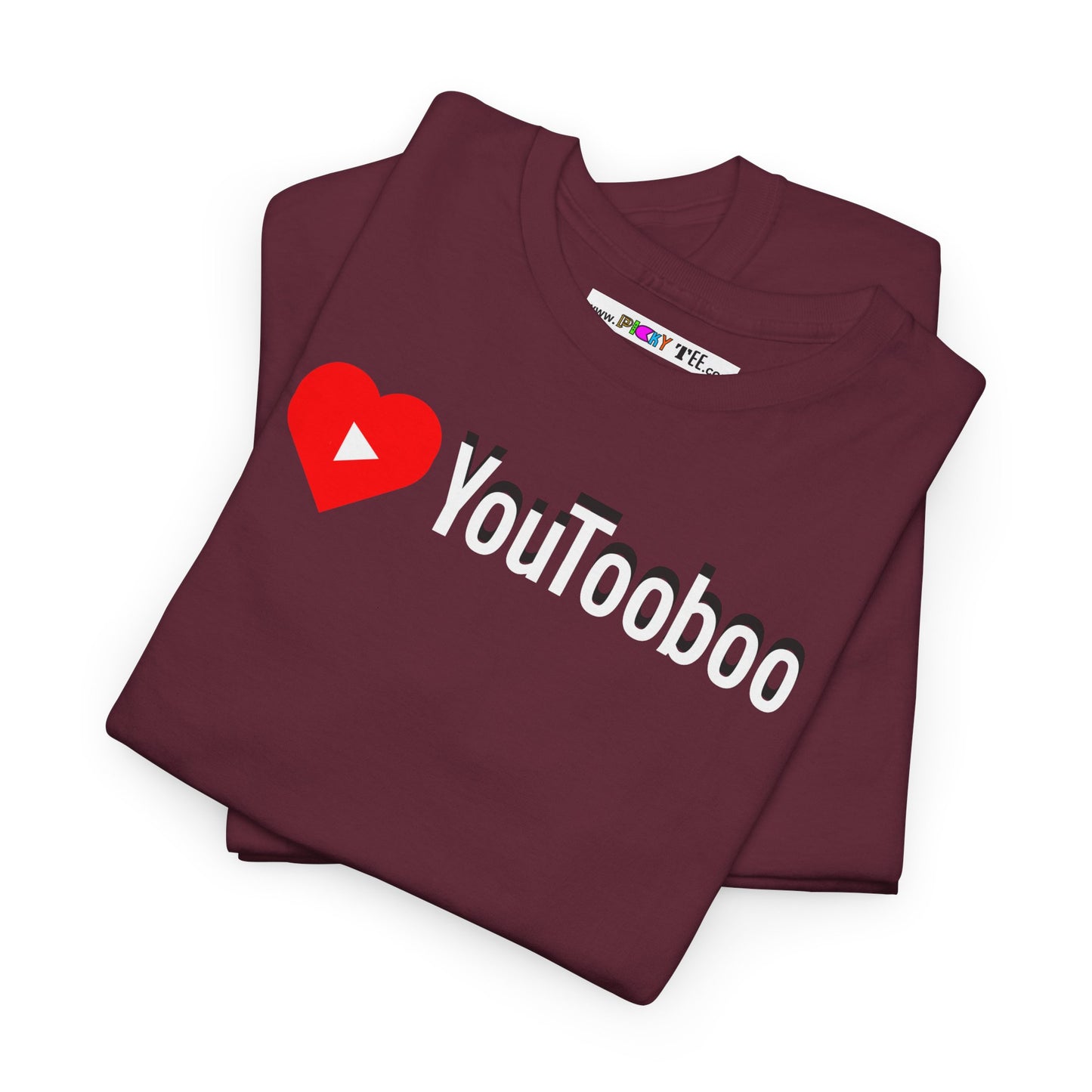 HEART Youtooboo Unisex Heavy Cotton Tee