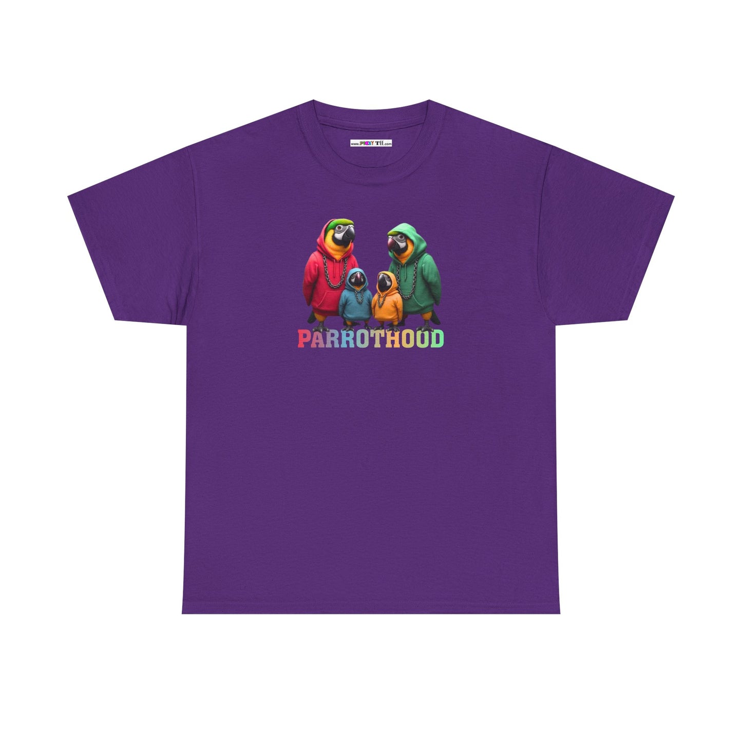 PARROTHOOD Unisex Heavy Cotton Tee