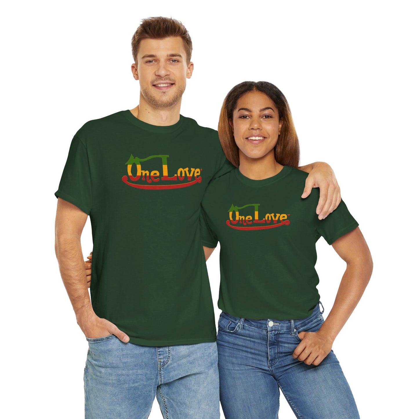 One Love Unisex Heavy Cotton Tee