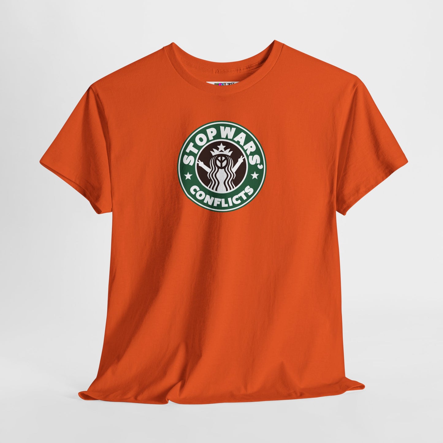 STOP WARS' CONFLICTS Unisex Heavy Cotton Tee