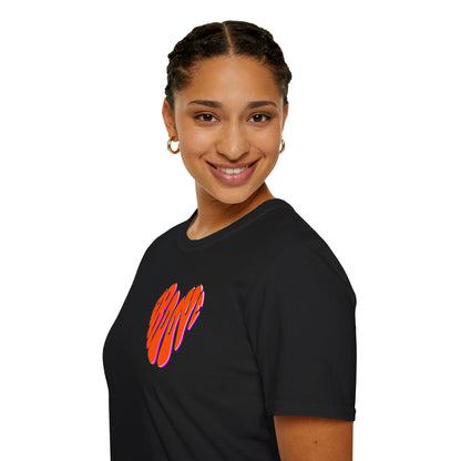 GROOVE is in THE HEART Unisex Softstyle 100% Cotton T-Shirt