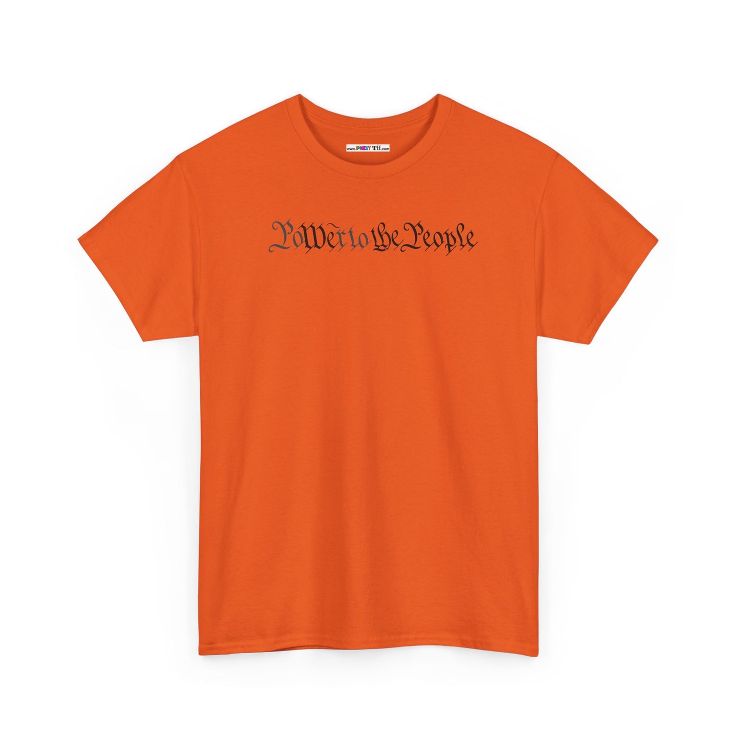 poWEr to THE PEOPLE Unisex Heavy Cotton Tee