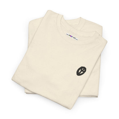 PEACEFULLY! Unisex Heavy Cotton Tee