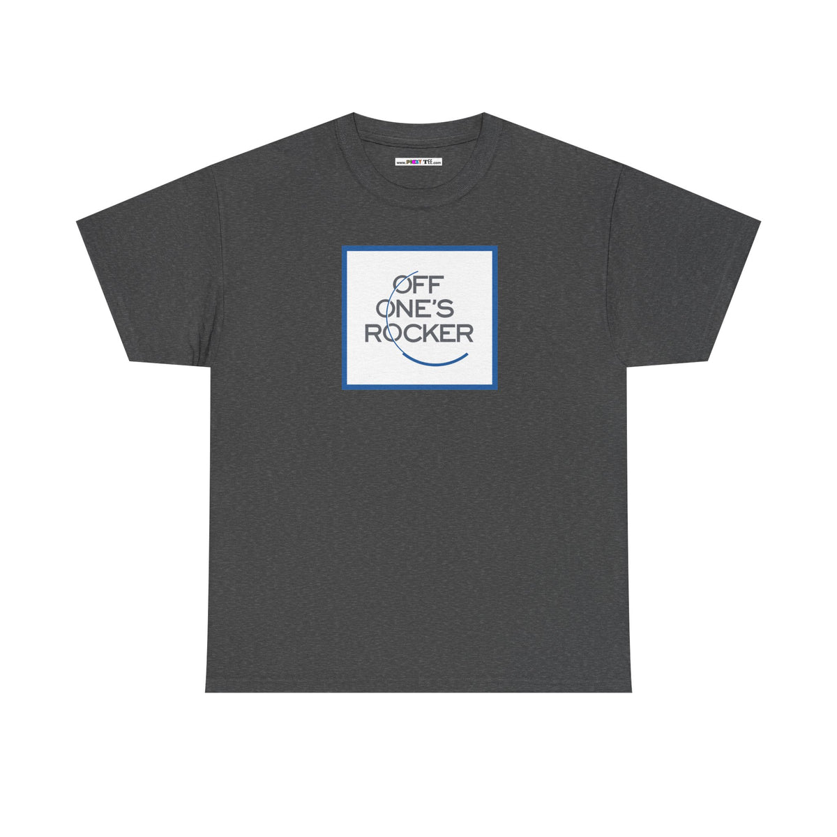 OFF ONE'S ROCKER Unisex Heavy Cotton Tee