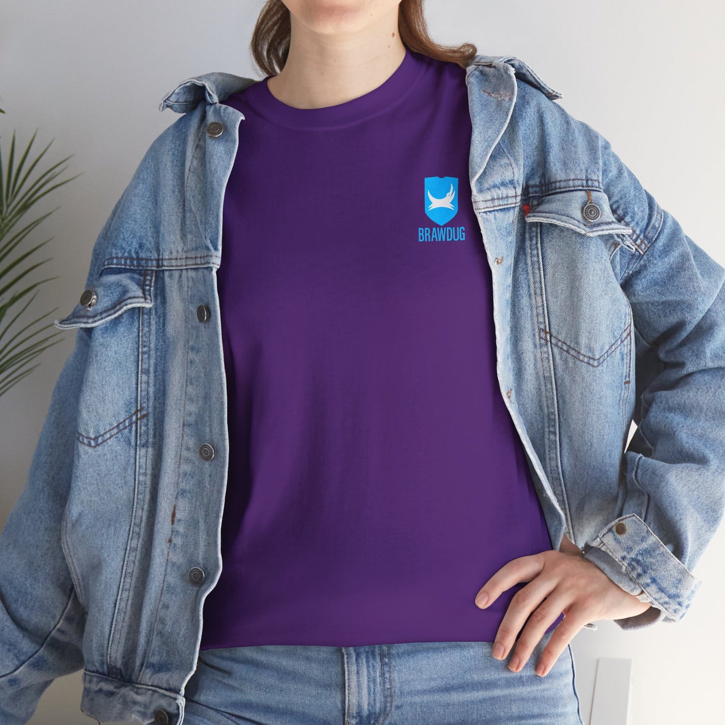 BRAWDUG Unisex Heavy Cotton Tee