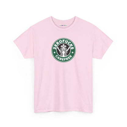 ZEROFUCKS CAREFREE Unisex Heavy Cotton Tee