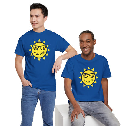SUN OFF A BEACH Unisex Heavy Cotton Tee