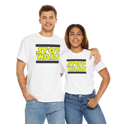 STOP WARS Unisex Heavy Cotton Tee