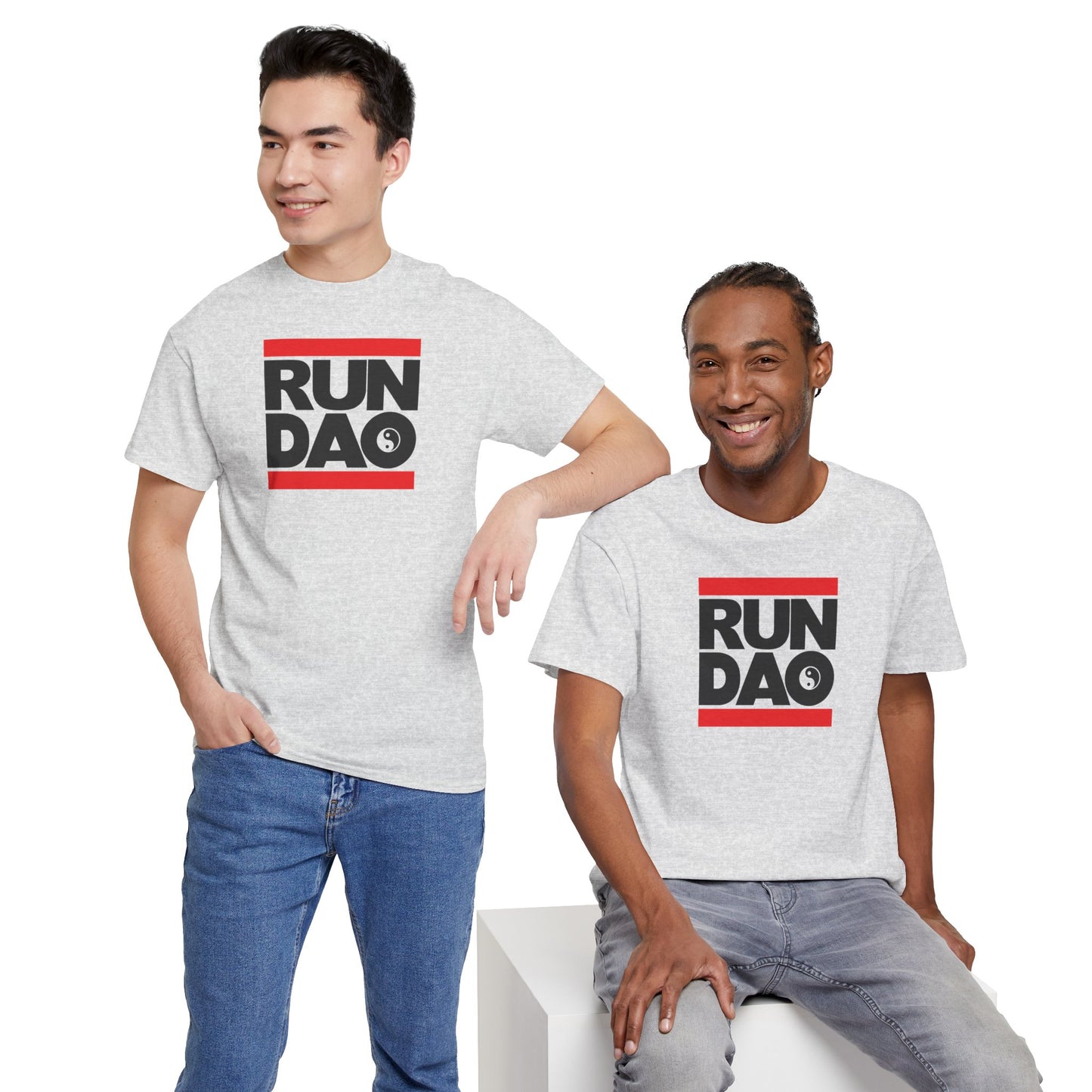 RUN DAO Unisex Heavy Cotton Tee