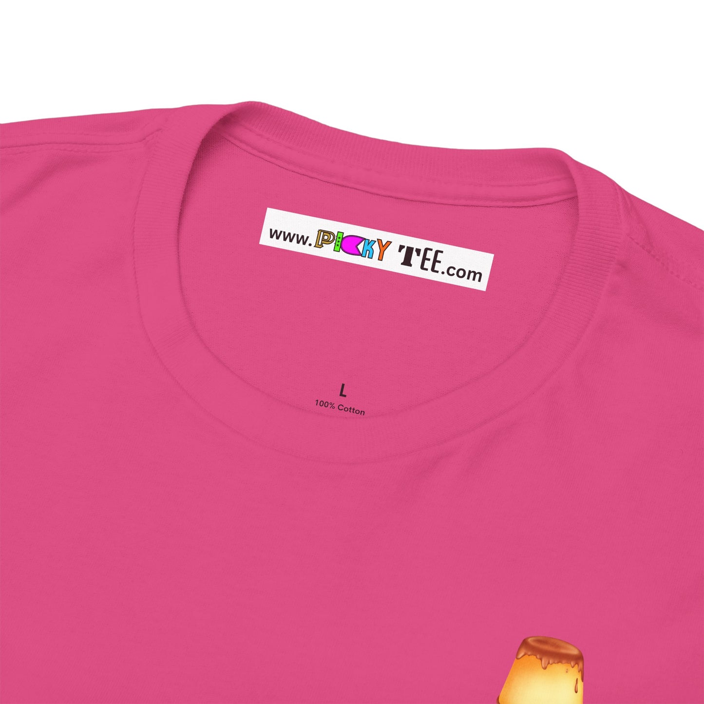 I LOVE IT WHEN A - FLAN COMES TOGETHER Unisex Heavy Cotton Tee