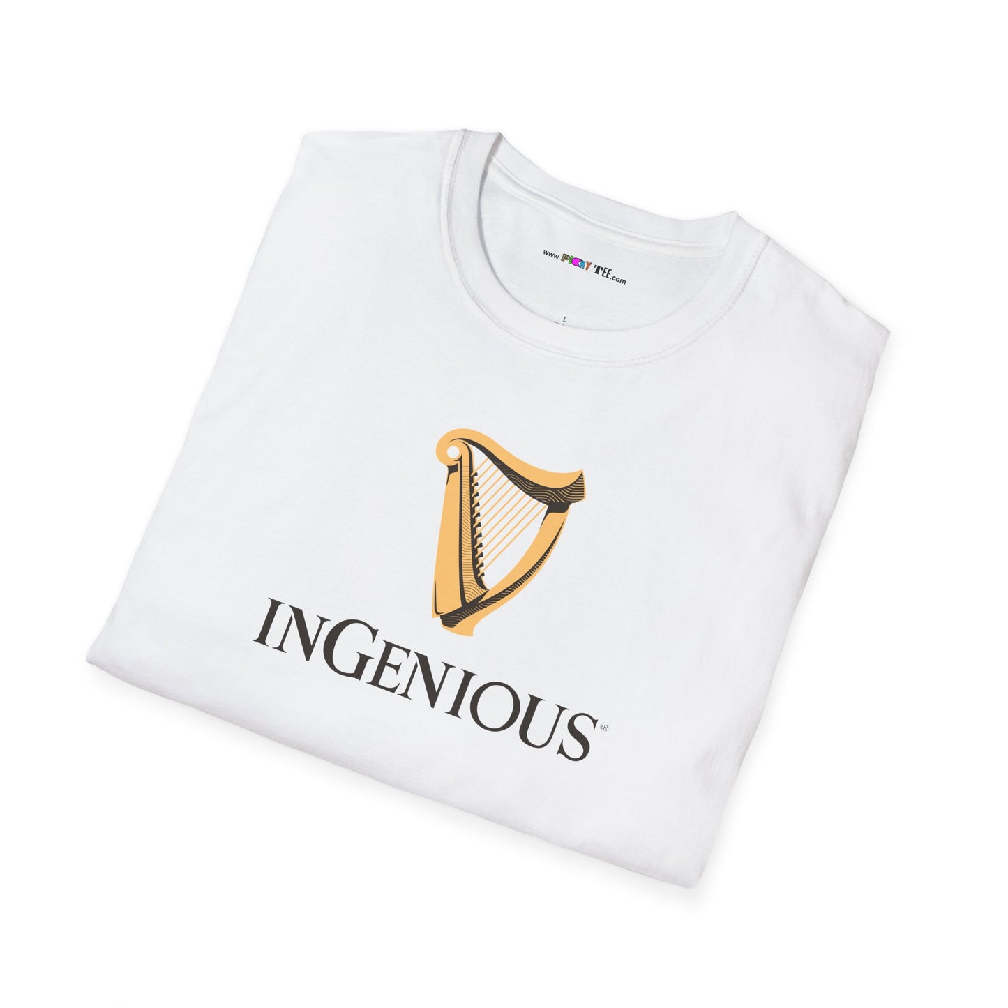 INGENIOUS Unisex Softstyle 100% Cotton T-Shirt