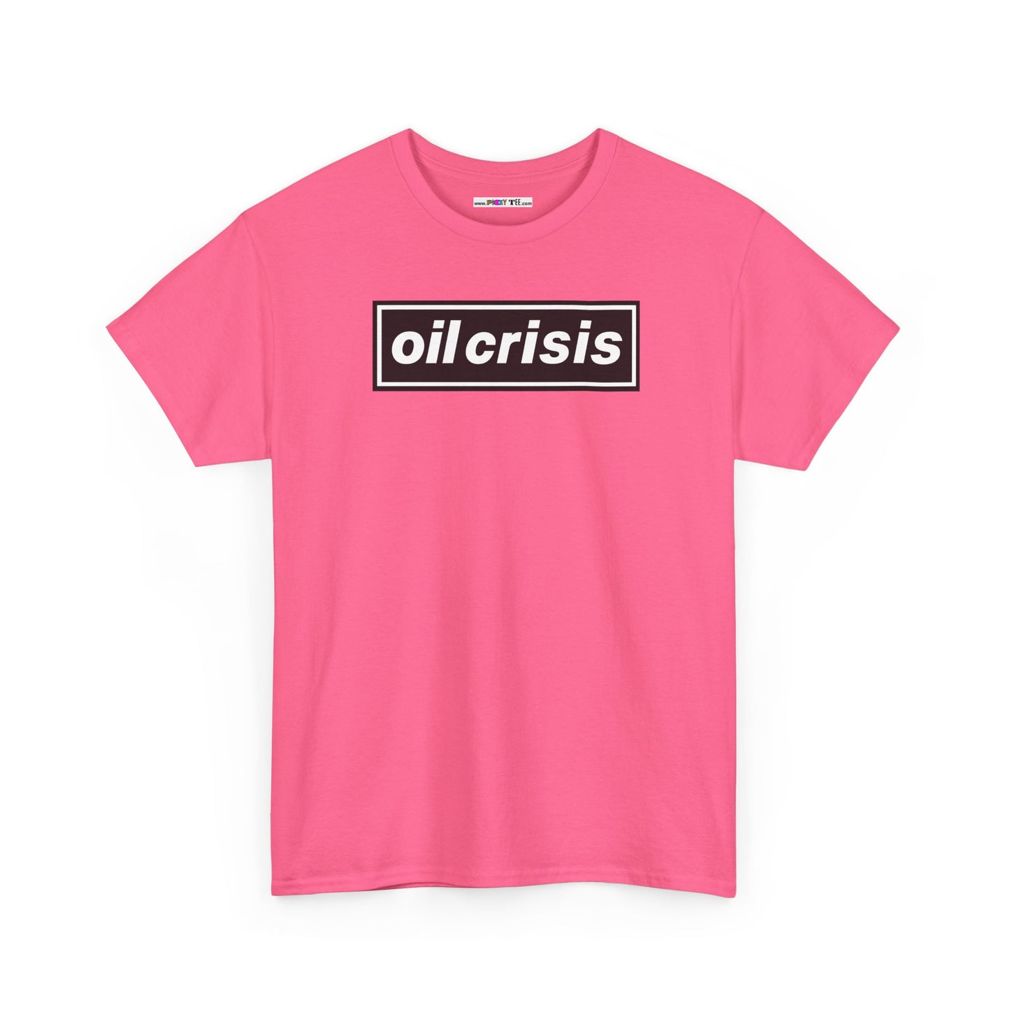 oil crisis/Foil THE crisis Unisex Heavy Cotton Tee
