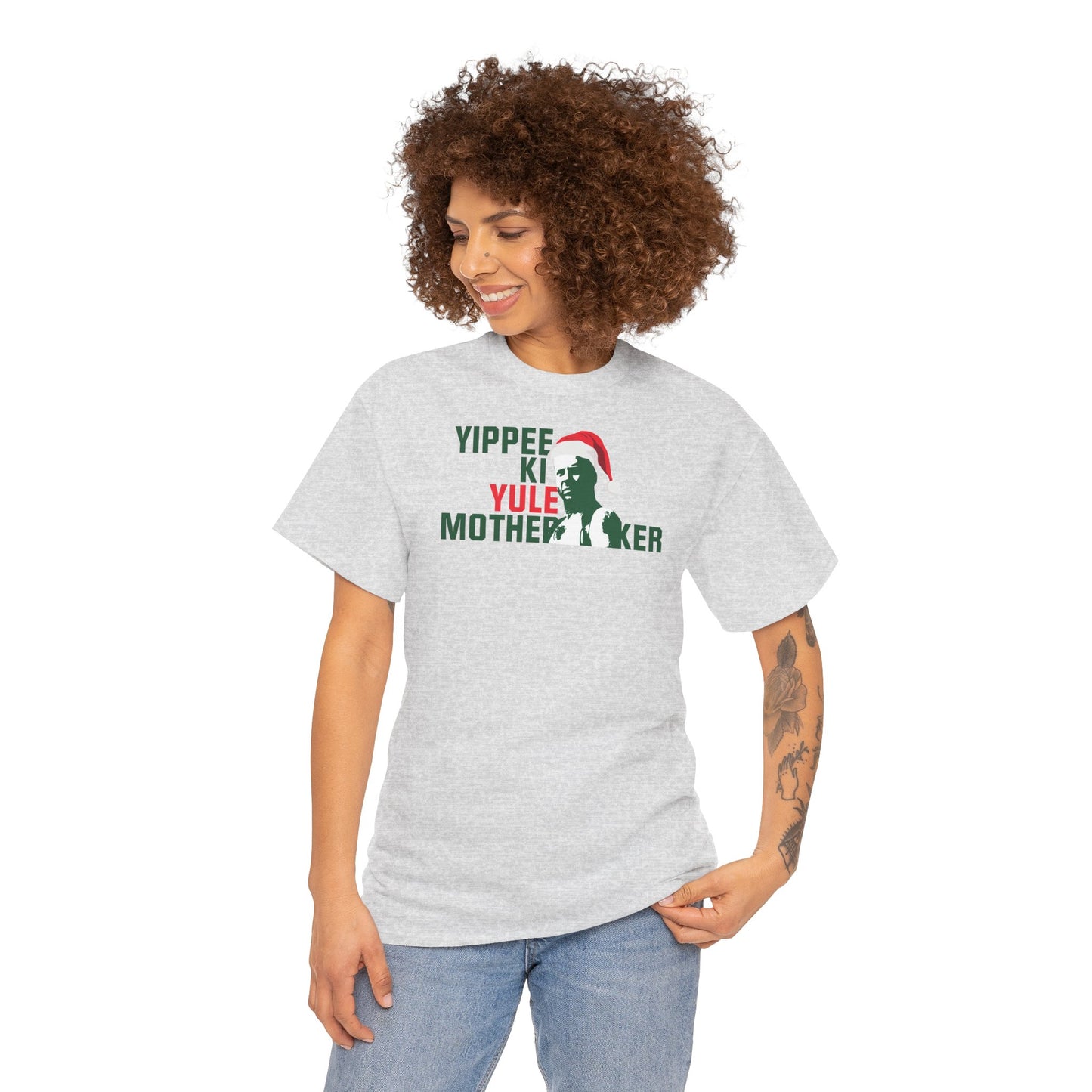 YIPPEE KI YULE MOTHER...KER Unisex Heavy Cotton Tee