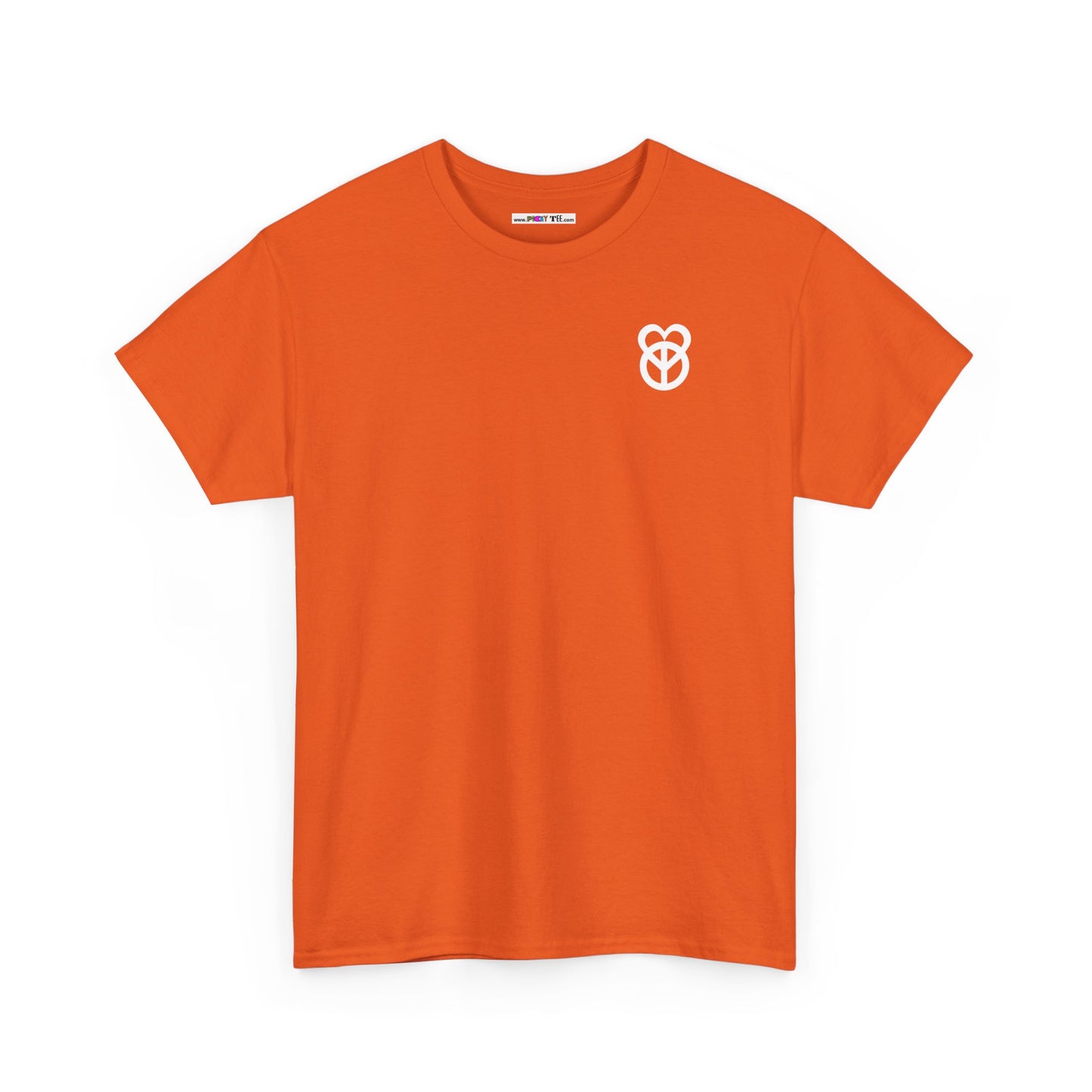 KEEP PEACE AND LOVE ON Unisex Heavy Cotton Tee