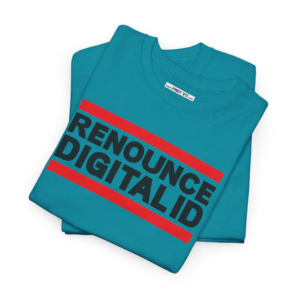 RENOUNCE DIGITAL ID Unisex Heavy Cotton Tee