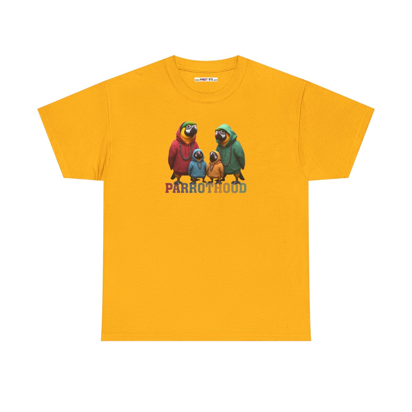 PARROTHOOD Unisex Heavy Cotton Tee