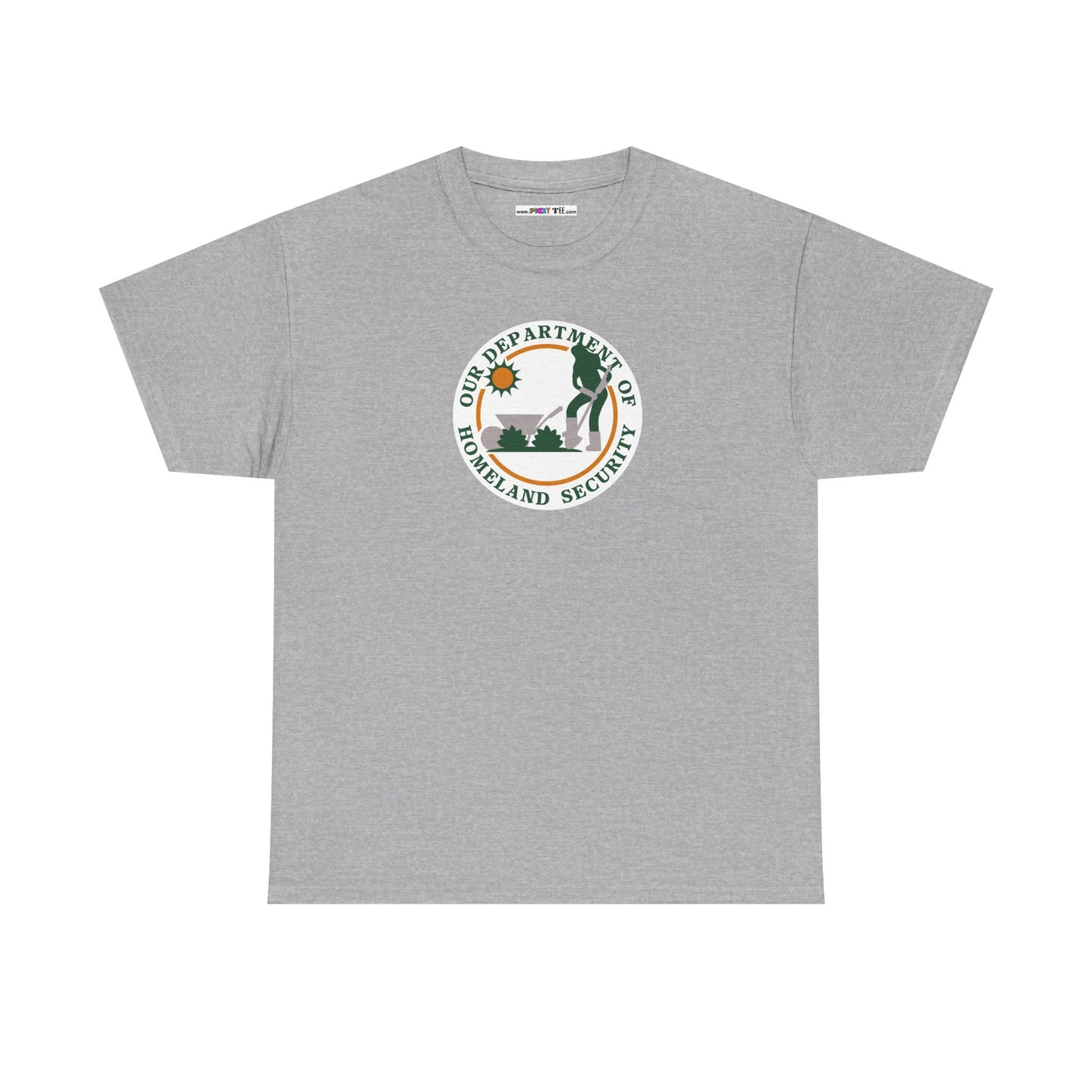 HOMELAND SECURITY (OUR DEPARTMENT OF) Unisex Heavy Cotton Tee