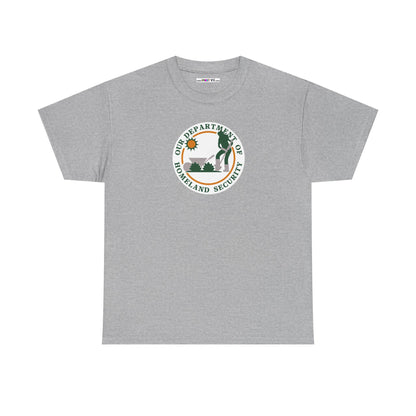 HOMELAND SECURITY (OUR DEPARTMENT OF) Unisex Heavy Cotton Tee
