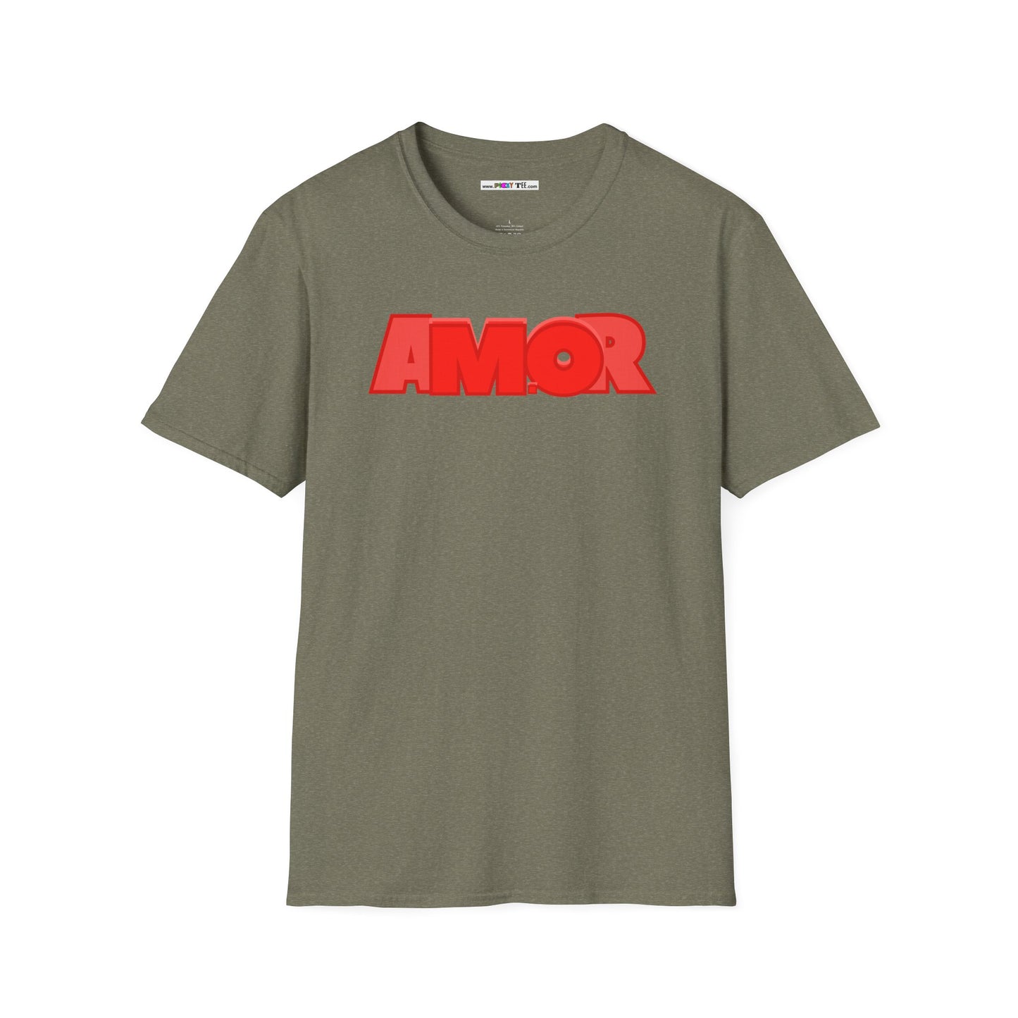 M.O AMOR Unisex Softstyle 100% Cotton T-Shirt