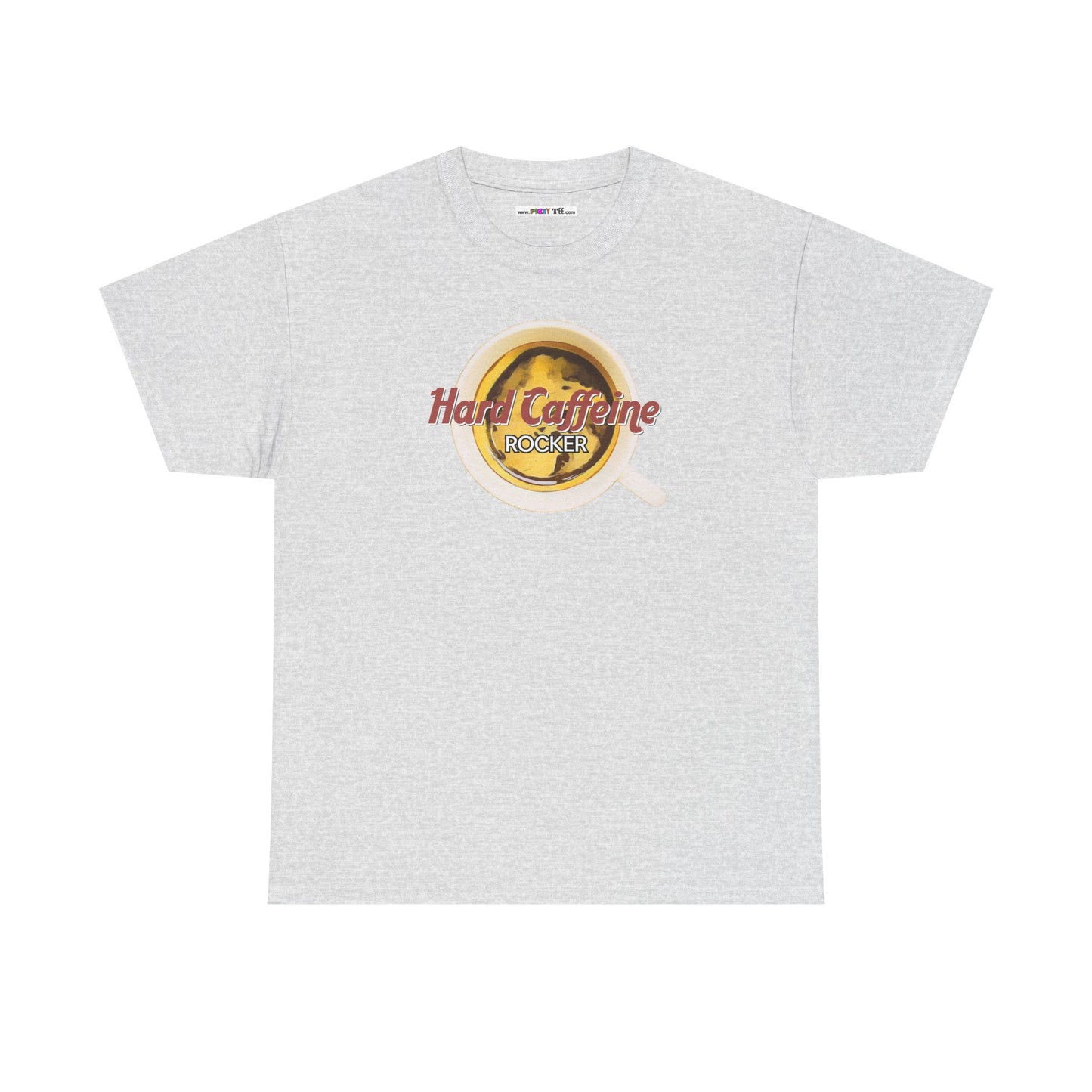 Hard Caffeine ROCKER Unisex Heavy Cotton Tee