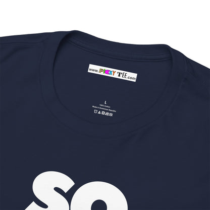 SO OVER IT Unisex Heavy Cotton Tee