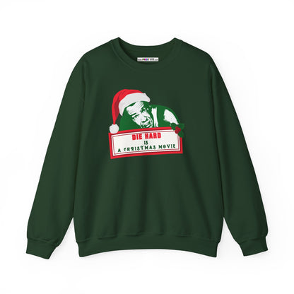 DIE HARD IS A CHRISTMAS MOVIE Unisex Heavy Blend™ Crewneck Sweatshirt