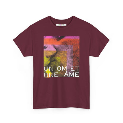 UN ŌM ET UNE ÂME Unisex Heavy Cotton Tee
