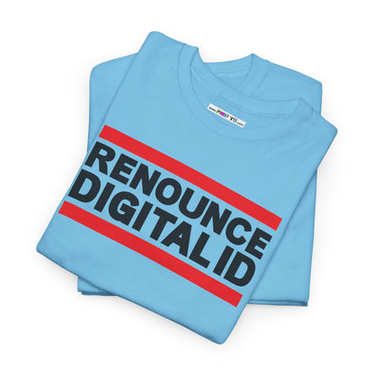 RENOUNCE DIGITAL ID Unisex Heavy Cotton Tee