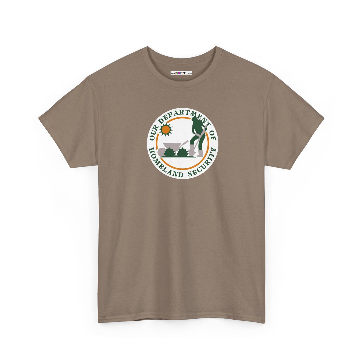 HOMELAND SECURITY (OUR DEPARTMENT OF) Unisex Heavy Cotton Tee