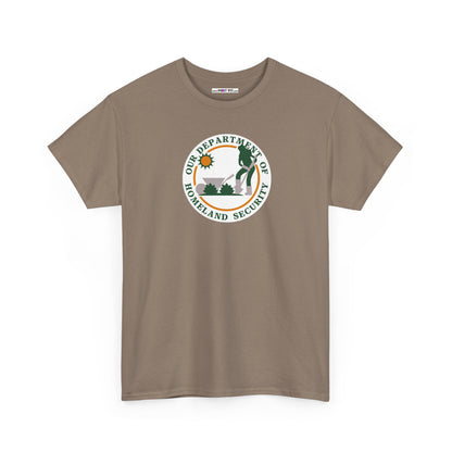 HOMELAND SECURITY (OUR DEPARTMENT OF) Unisex Heavy Cotton Tee