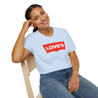 LOVE'S Unisex Softstyle 100% Cotton T-Shirt