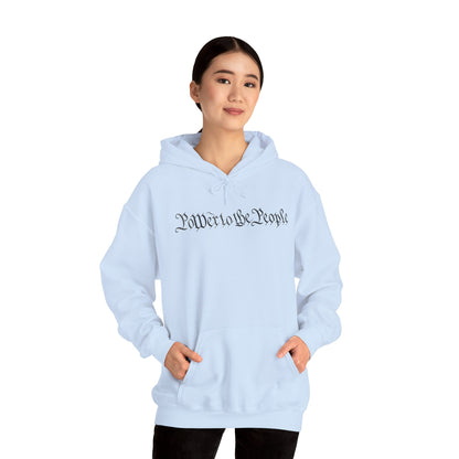 poWEr to THE PEOPLE Unisex Heavy Blend™ Hooded Sweatshirt