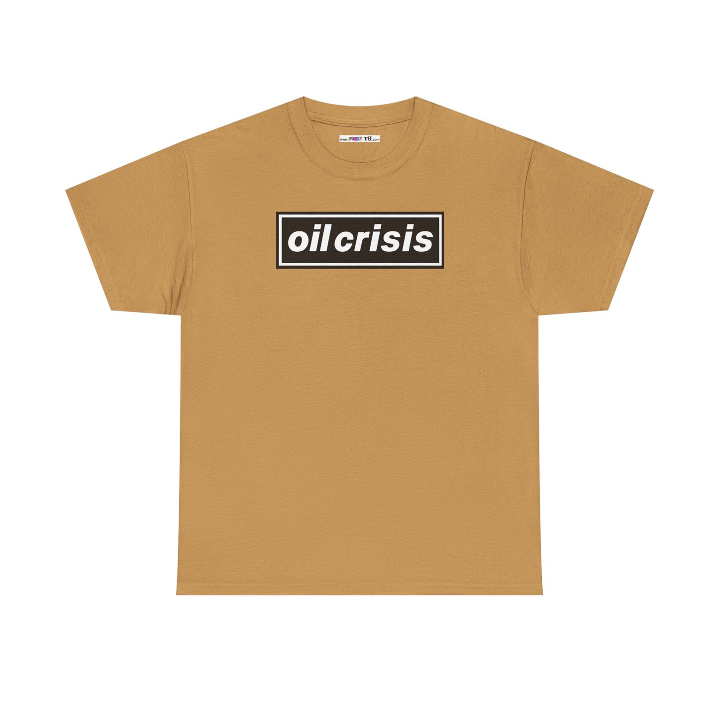 oil crisis/Foil THE crisis Unisex Heavy Cotton Tee