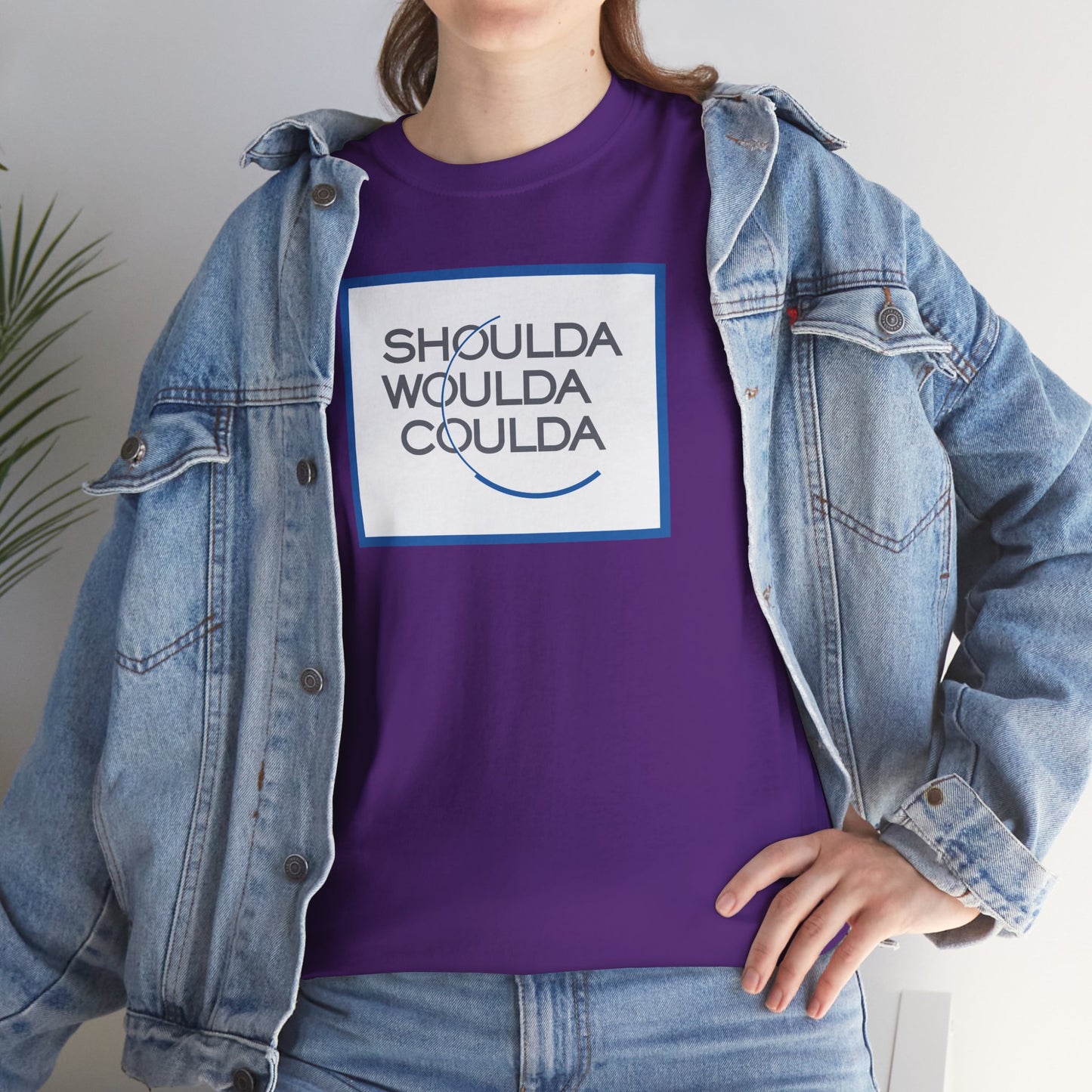 SHOULDA WOULDA COULDA Unisex Heavy Cotton Tee