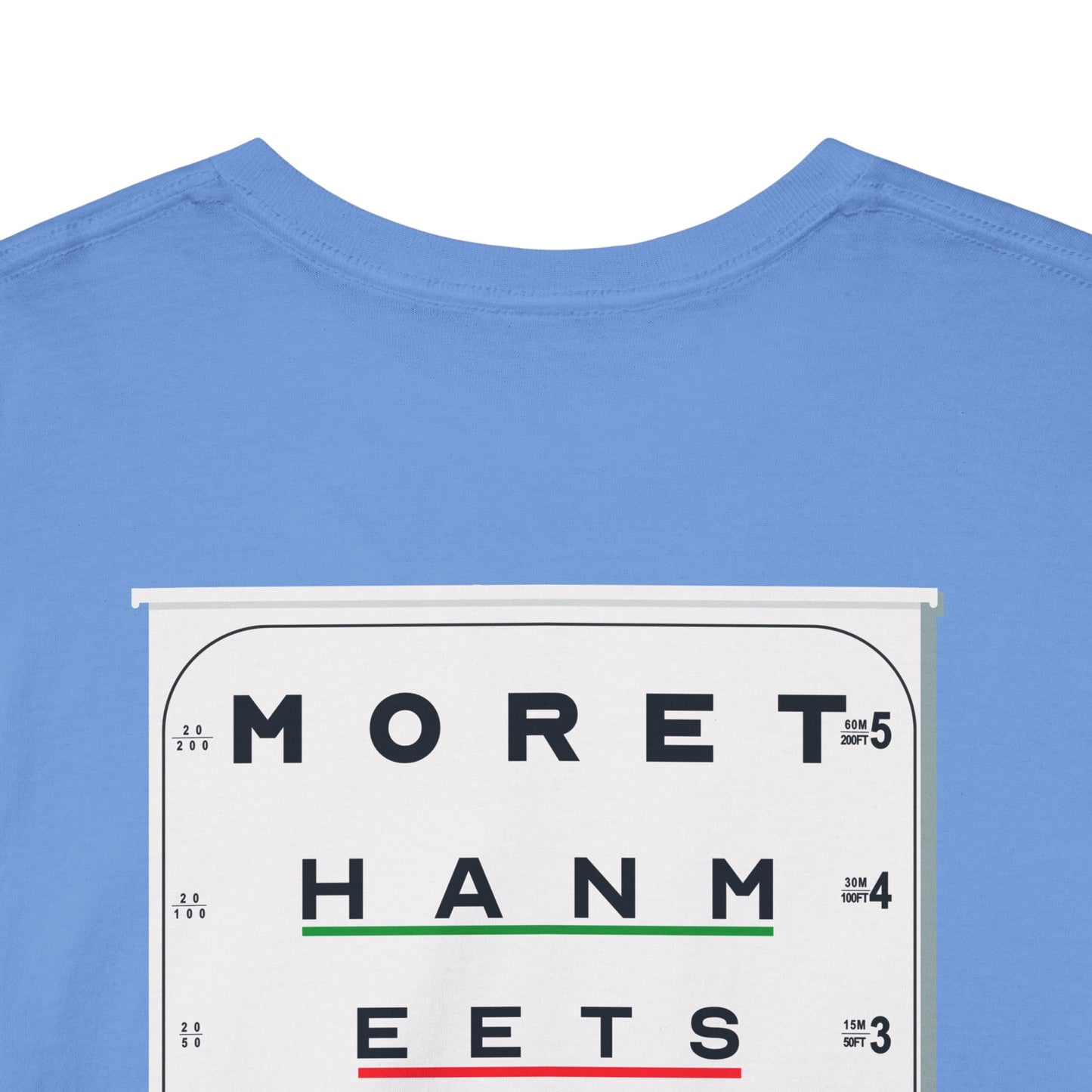 MORE THAN MEETS THE I TEST Unisex Heavy Cotton Tee