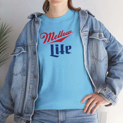 MELLOW LIFE Unisex Heavy Cotton Tee