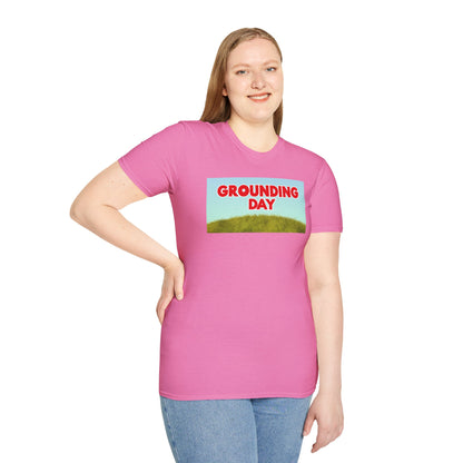 GROUNDING DAY Unisex Softstyle 100% Cotton T-Shirt