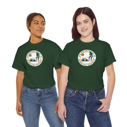 HOMELAND SECURITY (OUR DEPARTMENT OF) Unisex Heavy Cotton Tee