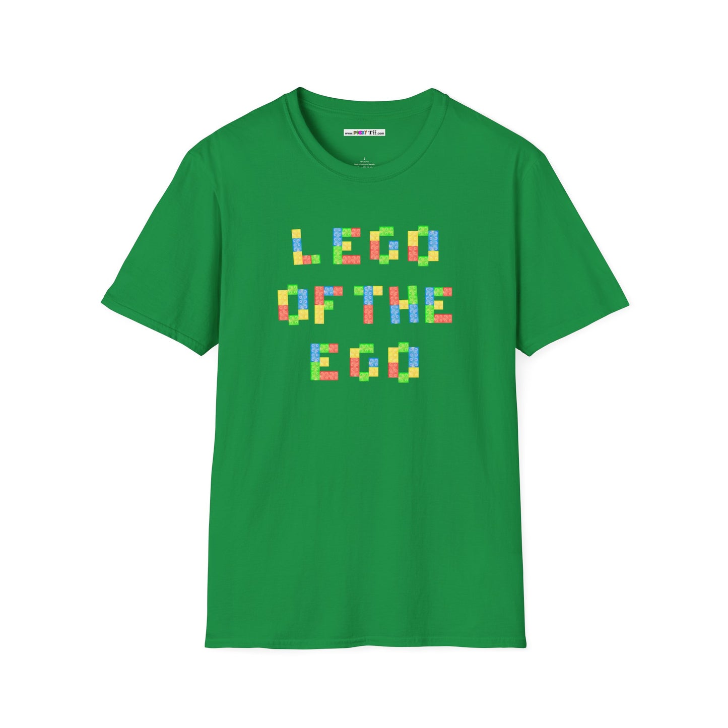 L3G0 OF THE EGO Unisex Softstyle 100% Cotton T-Shirt