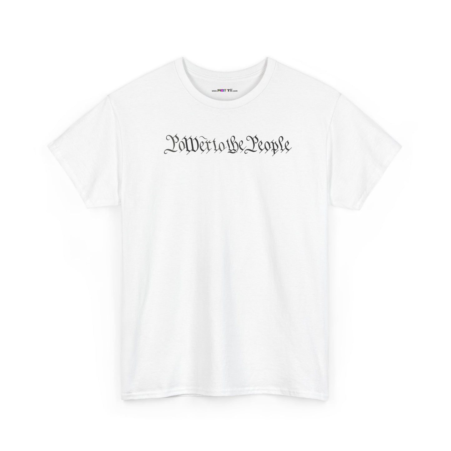 poWEr to THE PEOPLE Unisex Heavy Cotton Tee