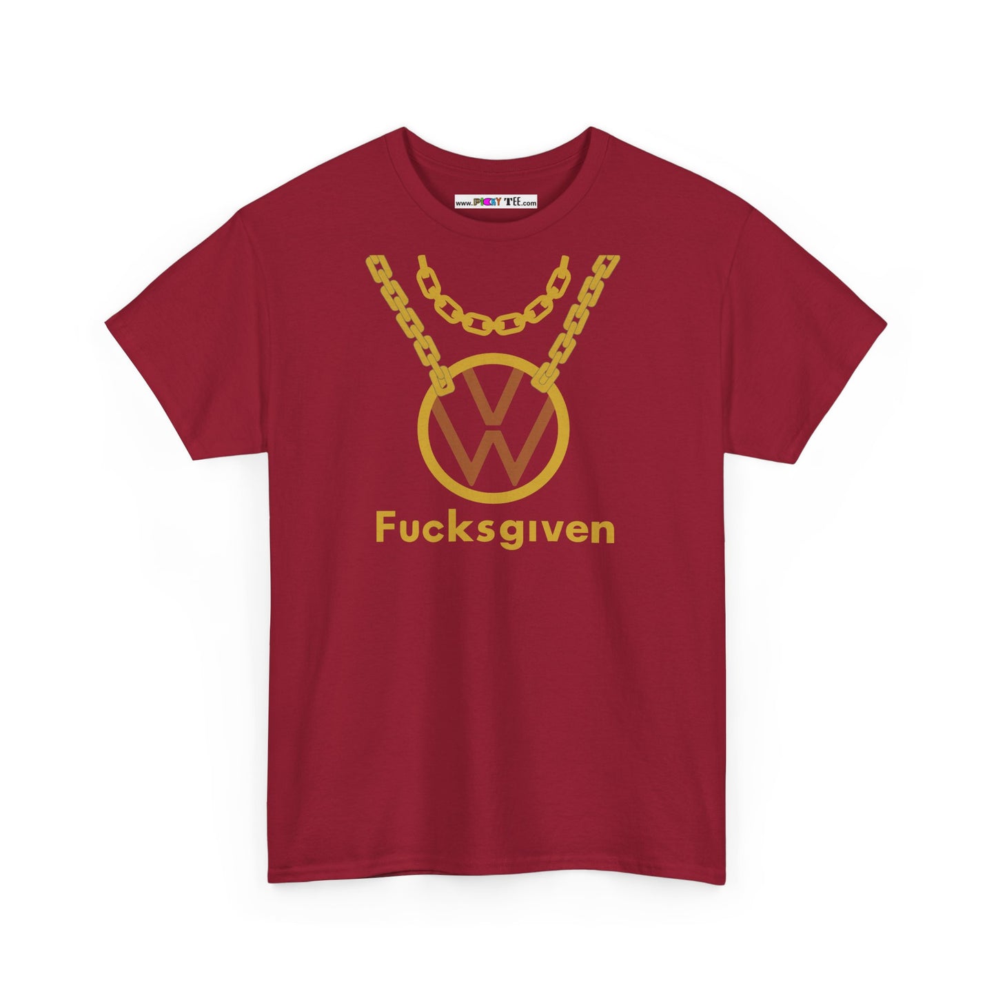 ZER0 Fucksgiven Unisex Heavy Cotton Tee