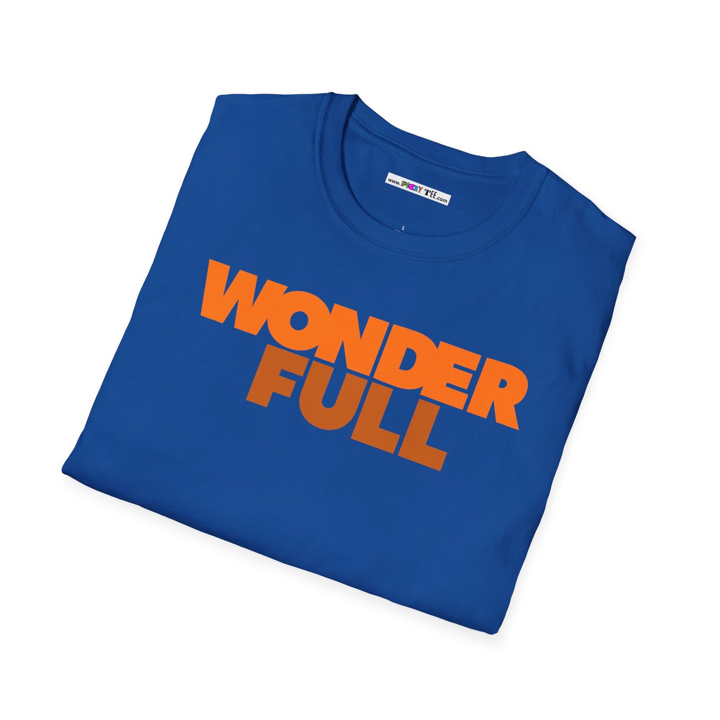 WONDER FULL Unisex Softstyle 100% Cotton T-Shirt