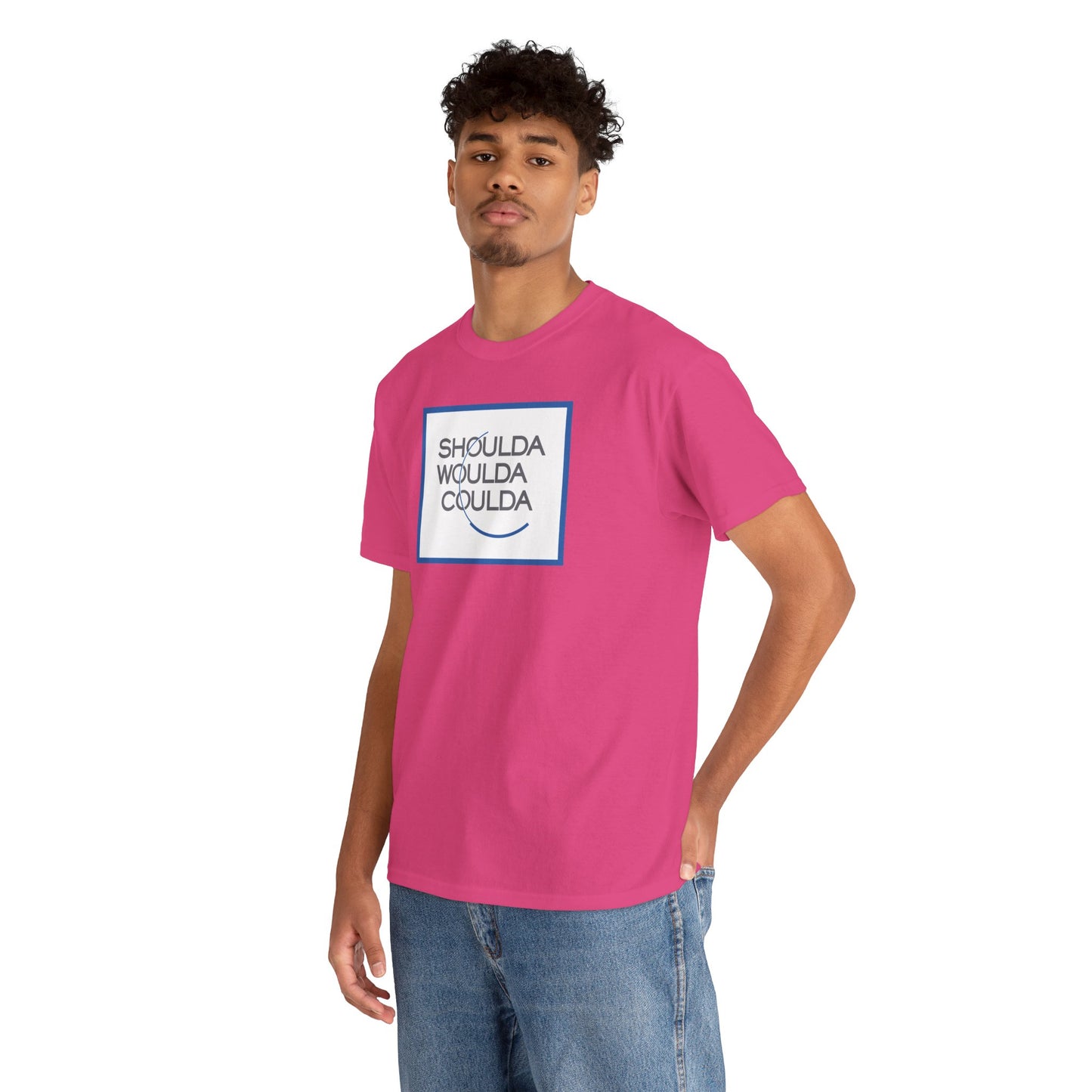 SHOULDA WOULDA COULDA Unisex Heavy Cotton Tee
