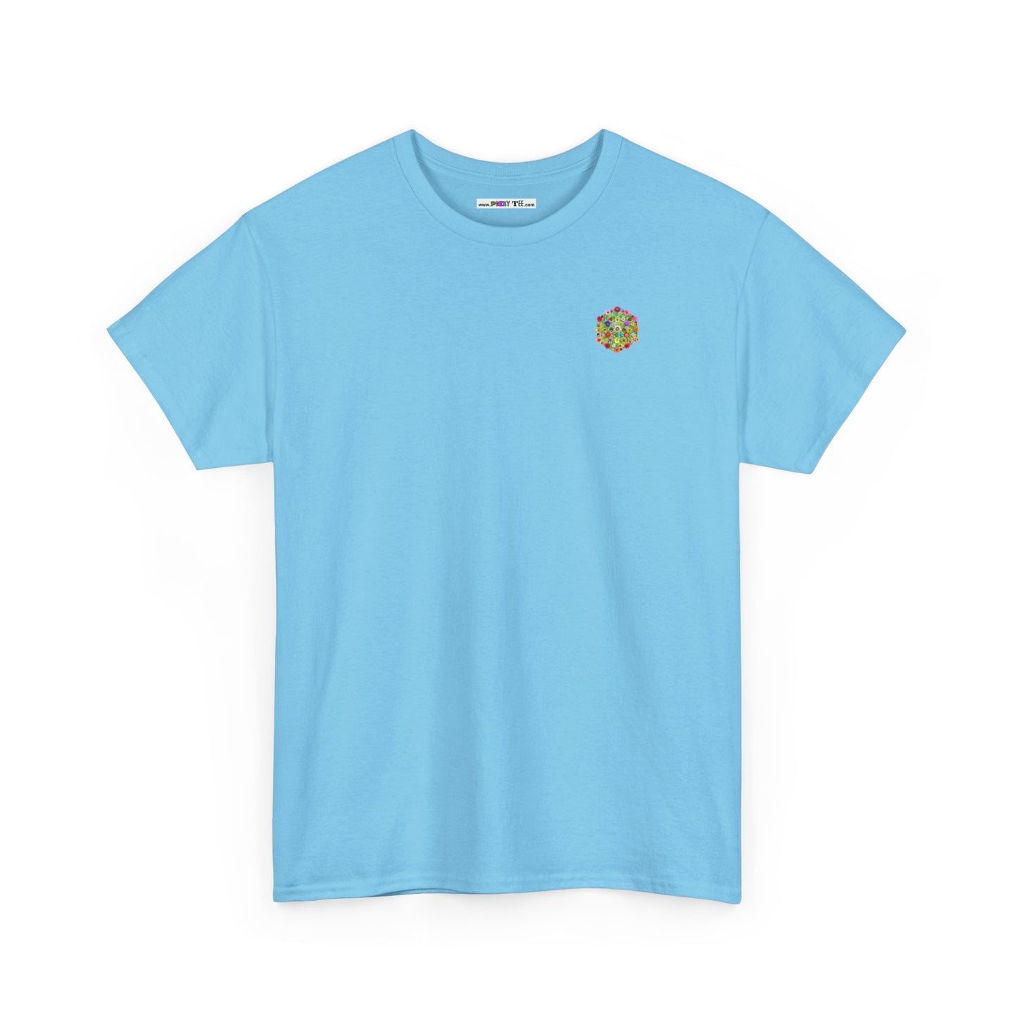 Flowers of Life Unisex Heavy Cotton Tee