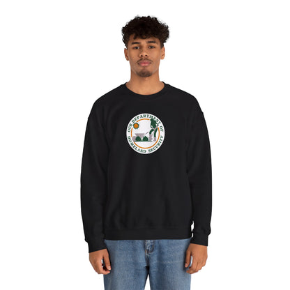 HOMELAND SECURITY (OUR DEPARTMENT OF)  Unisex Heavy Cotton Sweatshirt