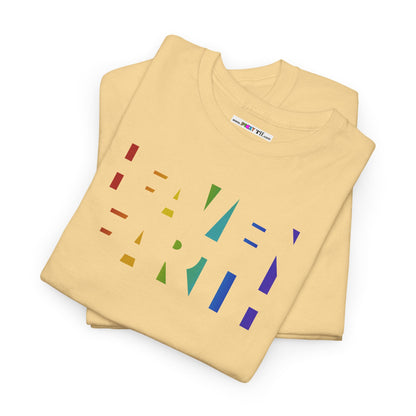 HEAVEN ON EARTH Unisex Heavy Cotton Tee — here now.