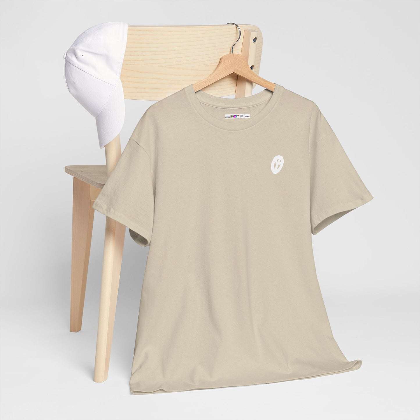 PEACEFULLY! Unisex Heavy Cotton Tee