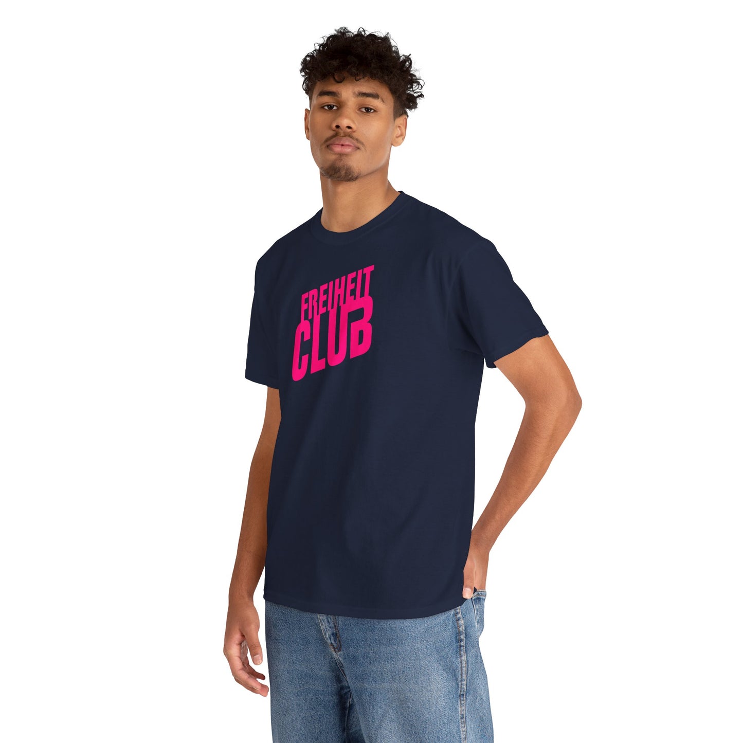 FREIHEIT CLUB  Unisex Softstyle 100% Cotton T-Shirt